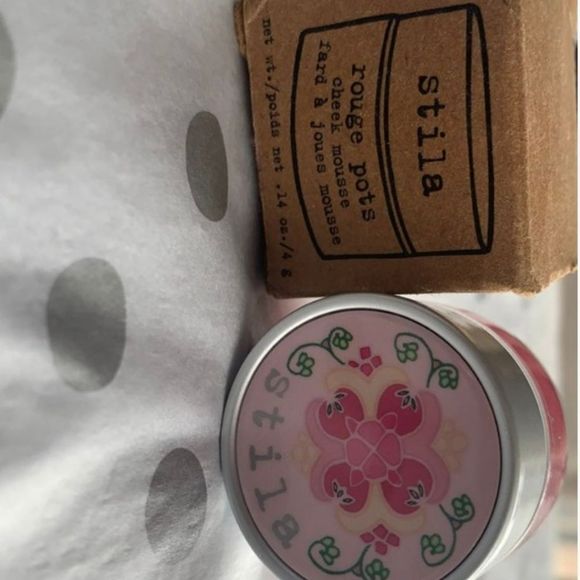 🌟🧚‍♀️SWEET PEA Stila RARE/DISCONTINUED Rouge Pots Cheek Mousse NWT - Picture 3 of 5